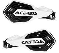 Protège-mains ouverts ACERBIS Blanc/Noir K-Future KH pour Kawasaki