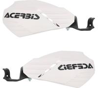 Protège-mains ouverts ACERBIS Blanc/Noir K-Linear KH pour KAWASAKI