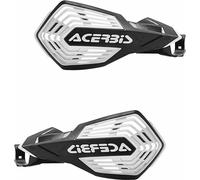 Protège-mains ouverts ACERBIS noir/blanc K-Future KH pour Kawasaki
