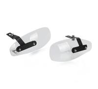 Protège-Mains pour Guidon Protège-Mains, Protège-guidons Et Déflecteurs De Vent pour Motos pour XVS VStar 1100, 1300, 400, 650, 950, 1200, 250 Dragstar(Blanc)