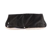 Protège-mains pour Poussette, Extérieur pour Garder au Chaud Plus épais, Coupe-vent, Imperméable, Gants de Poussette, Manchons Chauds pour Temps Froid (Le noir)