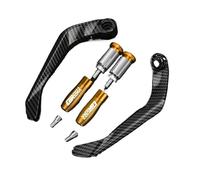 Protège-mains universels moto Per Hon@&da CBR929RR 2000-2001 Paramani Manubrio Moto, Leva Freno Frizione, Protezione Mani(Yellow with LOGO)