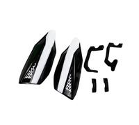 Protège-mains universels pour moto Harley, Honda, Suzuki, Kawasaki (Noir)