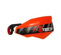 Protège-mains Vertigo Vélo avec kit de montage orange fluo