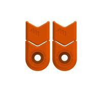 All Mountain Style Protège-manivelle Defender – Durable, léger, anti-rayures Orange