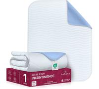 Protege Mate Alese Impermeable 90x160 cm Couvre Mate Oeko-TEX ble de Lit s Adultes Respirant 90x160 cm 90x160 cm PROTECTION MATELAS