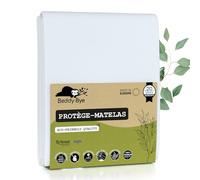 Protège Matelas 135x190-40 cm Qualité Supérieure Oeko-TEX® ~ Alèse Imperméable en Fibre Luxe Tencel™ Écologique ~ Forme Drap Housse