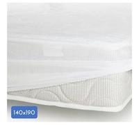 Lovely Home Protège-matelas 140 x 190 x 25 cm – 100% coton, 170 g/m²