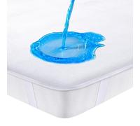 Protège Matelas 160x200cm imperméable, Protège-Matelas Gris pour Incontinence Lavable,Premium Respirant Housse Matelas， surmatelas imperméable pour Enfant - surmatelas imperméable - Blanc