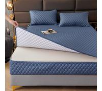 ProtèGe Matelas 180 X 200 Housse Integrale Matelas Renove Matelas RéNove Matelas Integral Fermeture éClair Housse Matelas(#Blue,150x200+25cm)