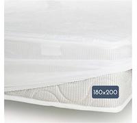 Protège Matelas 100% Coton Molleton 180 x 200 cm + 25 cm