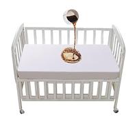 Protège Matelas 50x90 imperméable pour Berceau 90x55 cm Respirant et Doux Lavable pour lit de bébé (50 x90cm)