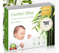 Protege Matelas 60x120 cm - 100% Bambou Hautement Respirant, Silencieux, Hypoallergenique, Anti-Acarien, Anti-Bactérien Alèse Imperméable