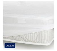Protège-matelas - 90 x 190 cm x 25 xm - 100% Coton - 170 G/M2 - LOVELY HOME
