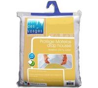 Protège matelas absorbant coton aubin 160x200 Blanc G