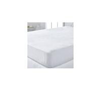 Today Protège Matelas Absorbant pour Lit Double en Coton Essential - Blanc - 140 X 190 Cm