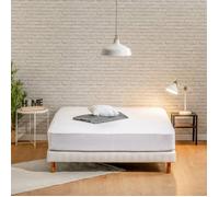 Protège-matelas Alèse Imperméable éponge 160x200cm - Anti taches - Forme drap housse bonnet 25cm - BLEU CALIN