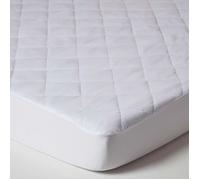 Protège-matelas anti-acariens - HOMESCAPES - 120x190 cm - Traitement anti-allergies - Hypoallergénique - Oeko-Tex - Lavable