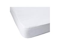 Protège matelas anti-acariens imperméable molleton 100% coton 90x200 - Blanc - SweetNight
