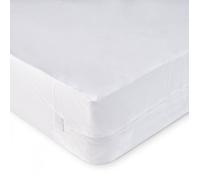 Protège-matelas Anti-punaises de lit 140x190cm Housse intégrale imperméable et respirante pour matelas jusqu'à 30cm - BLEU CALIN