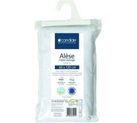Protege Matelas Bébé 60x120 - Alese Bébé - Silencieux - Imperméable - Absorbant - oeko Tex - Europe - 60x120cm Blanc