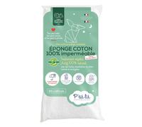 Protège matelas bébé éponge coton 100% imperméable et anti-acariens 70x140 cm - Blanc - P'tit Lit