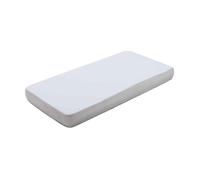 Protège matelas bébé molleton 100% coton bio - bonnet 15 cm 60x140 - Blanc - Fabriqué en France - Baby Fox