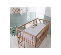 Protège matelas bébé molleton 100% coton bio imperméable - 60x120
