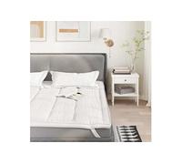 Vidaxl Protège-Matelas Blanc 100x220 Cm