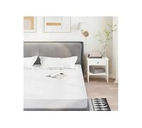 Protège-matelas blanc 140x190 cm imperméable4100149