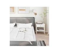 vidaXL Protège-matelas blanc 140x220 cm4100195 G