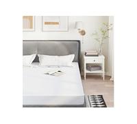 Protège-matelas blanc 200x200 cm imperméable, drap de lit, literie, housse de drap-housse, drap-housse, housse de 4100157