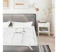 Vidaxl Protège-Matelas Blanc 200x220 Cm