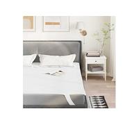 vidaXL Protège-matelas imperméable 80x200 cm Blanc