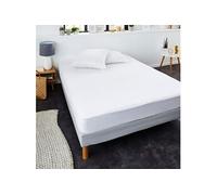 SWEET NIGHT - Protège Matelas 180x200 cm | Bouclette en Coton | Alèse Imperméable et Absorbante | Respirant et Silencieux | Compatible Grands Bonnets