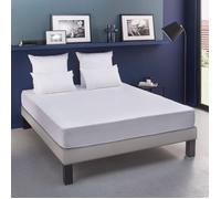 Protège matelas Bultex coton doux - bonnet extensible 20 à 30 cm 180x200