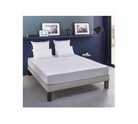 Protège matelas coton doux - bonnet extensible 20 à 30 cm 90x190