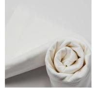 Protège matelas flanelle 200 x 200 cm ""King size"" / 100% Coton - Blanc -