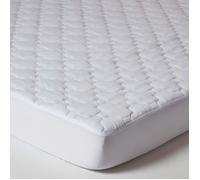 HOMESCAPES Protège-Matelas Luxueux à Grands Bonnets, Alèse de lit Ultra Douce et Confortable 140x190 cm