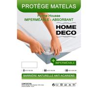 Protège Matelas Imperméable 140x190 Cm Drap Housse Anti Acariens Multicolore