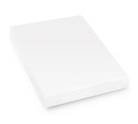 Protège matelas imperméable 150x210 cm bonnet 23cm ARNON molleton 100% coton contrecollé polyuréthane