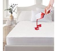 Protege Matelas Impermeable 70x190cm Hauteur 30cm Drap Housse Hypoallergenique, Hautement Respirant,Anti-Retrecissement,Nouvelle Generation: Protection Contre Acarien et Bacterien Blanc