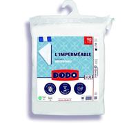 Protège matelas imperméable - 90x190 cm - Coton/Polyester - Anti punaise de lit