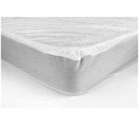 Soleil d'ocre, Bouclette Protège Matelas, Alèse, Blanc, 90x200 cm