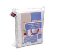 Protège matelas imperméable ANTONY 130x200 cm bonnet 23 cm coton enduction acrylique