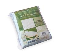 Protège matelas imperméable ANTONY 2x80x190 cm bonnet 23 cm coton enduction acrylique lit articulé TPR