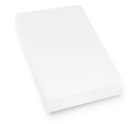 Protège matelas imperméable ARNON 110x190 cm bonnet 40 cm molleton 100% coton contrecollé polyuréthane