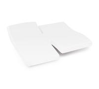 Protège Matelas imperméable 2x100x200 cm lit articulé TPR Bonnet 30cm Arnon Molleton 100% Coton contrecollé polyuréthane