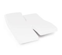 Protège matelas imperméable ARNON 2x70x200 cm lit articulé TPR bonnet 23 cm molleton 100% coton contrecollé polyuréthane