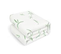 Protège Matelas Imperméable en Bambou pour Lit 90x190/200cm, Alèse Respirante et Douce Viscose avec Bonnets Élastiques Jusqu’à 30 cm